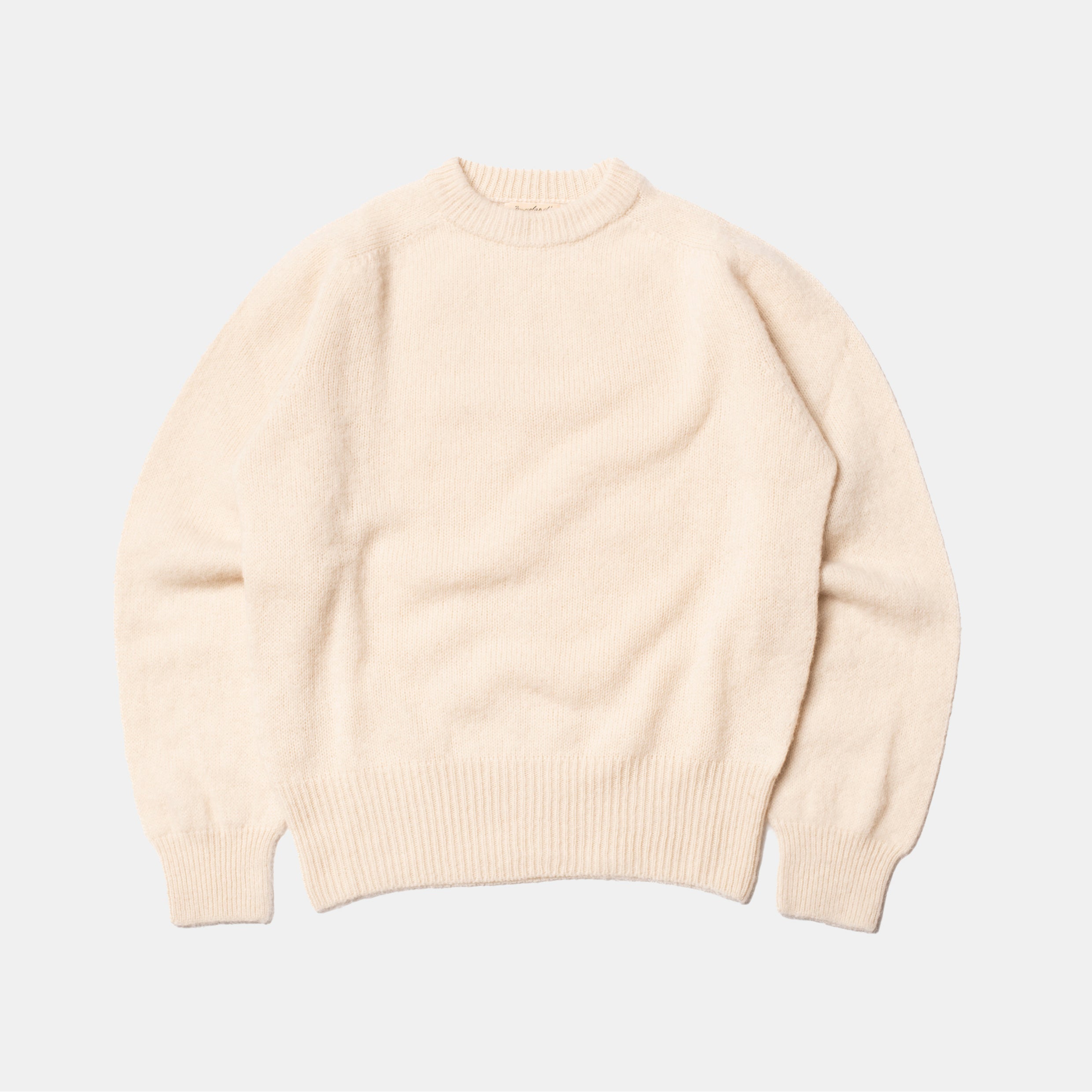 Shaggy Shetland Sweater Cream