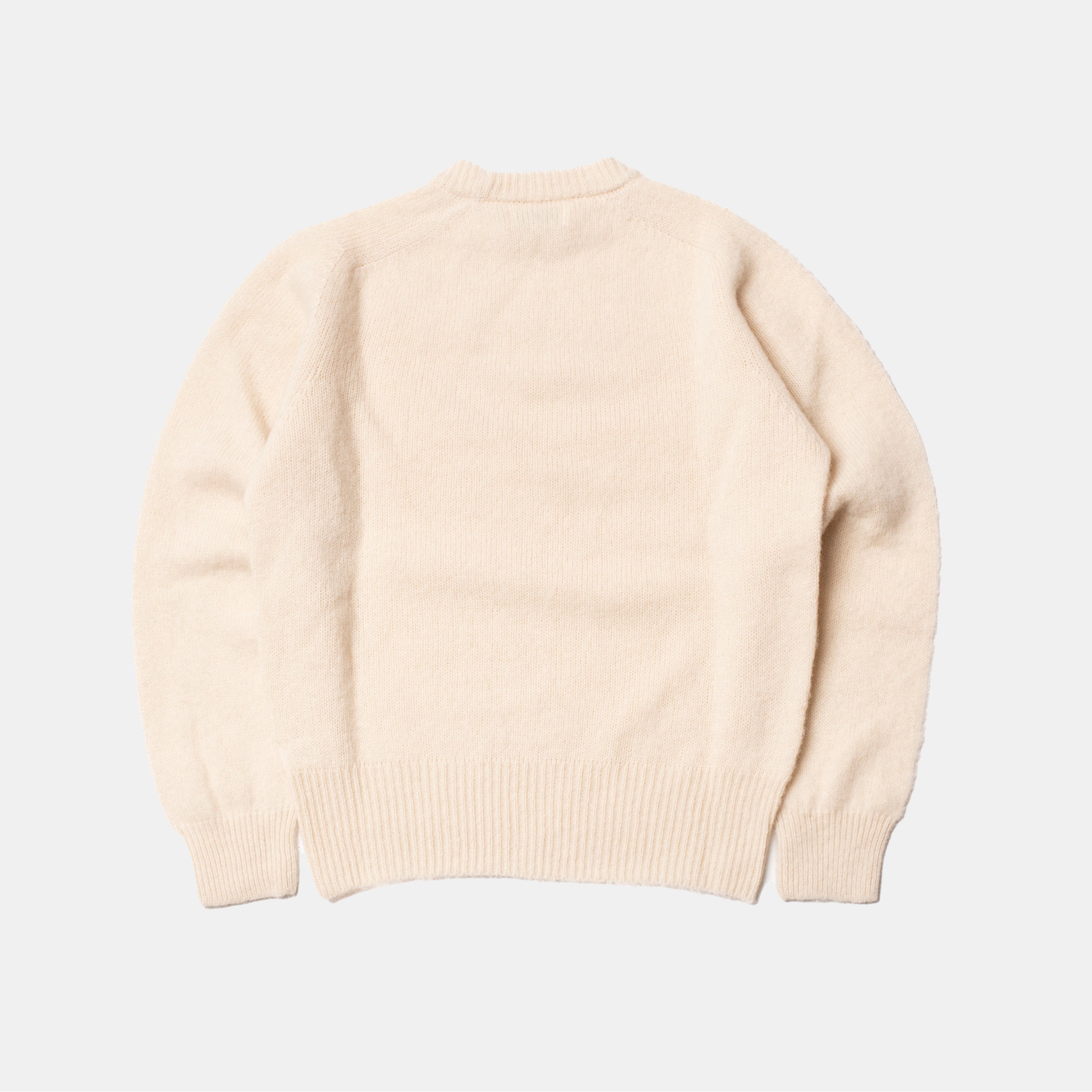 Shaggy Shetland Sweater Cream - Image 4