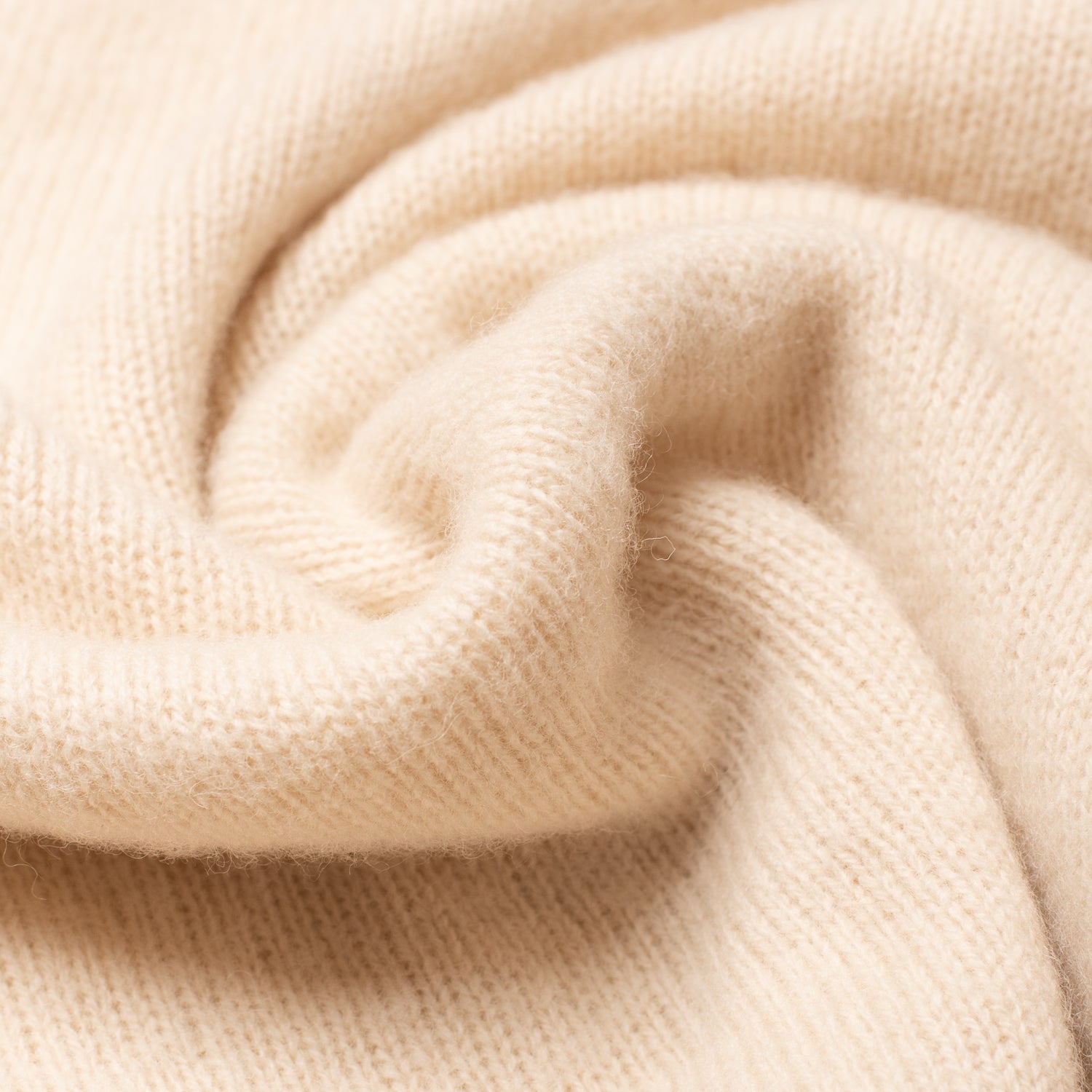 Shaggy Shetland Sweater Cream - Image 5