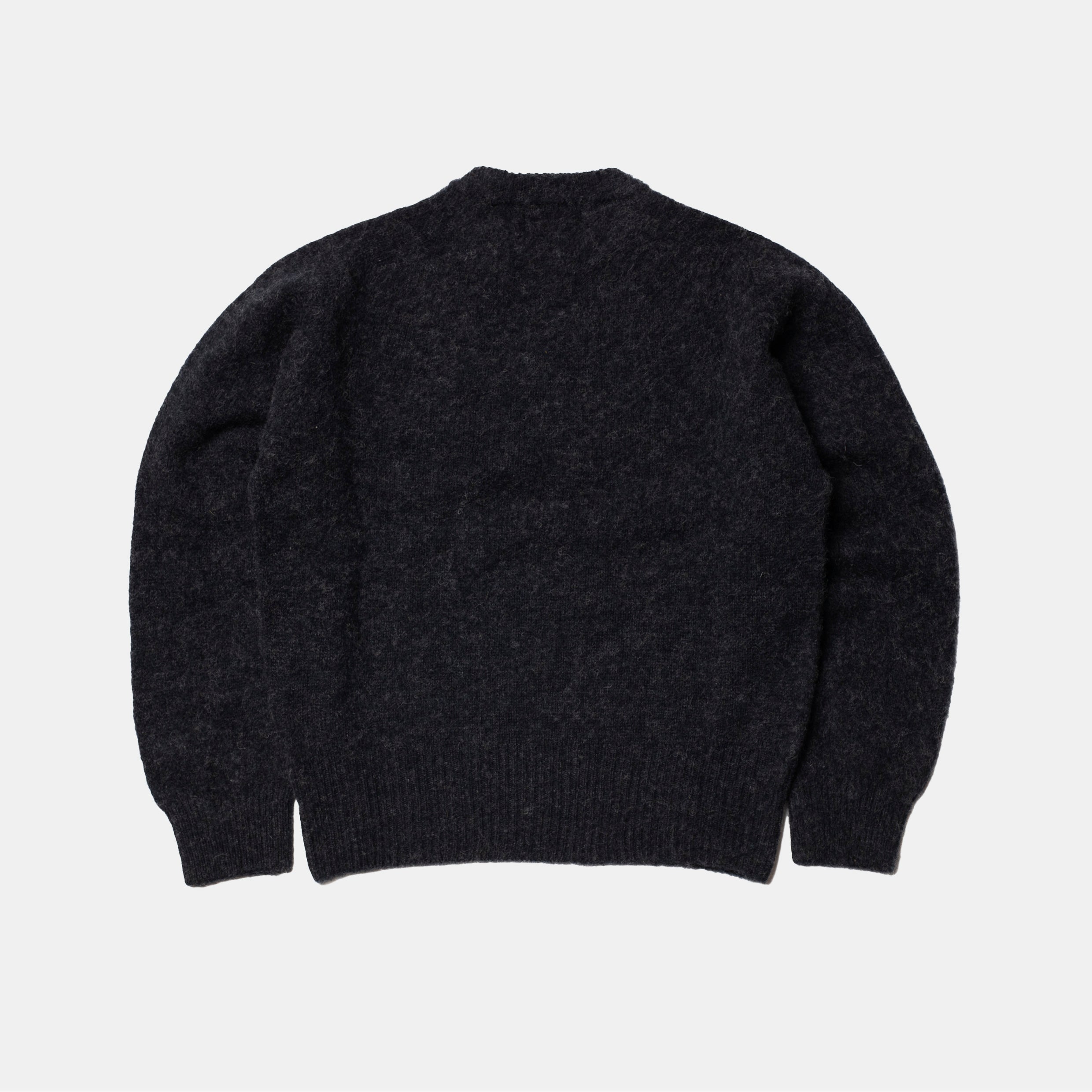 Shaggy Shetland Sweater Charcoal - Image 3