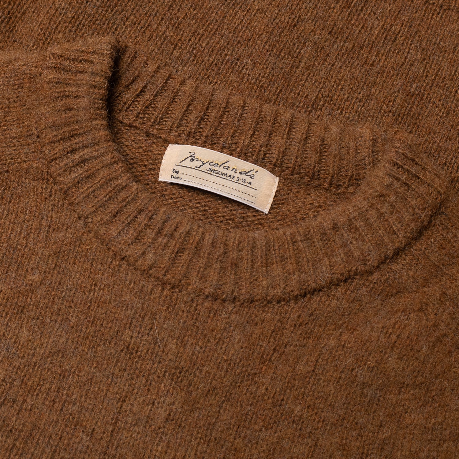 Shaggy Shetland Sweater Pecan - Image 2