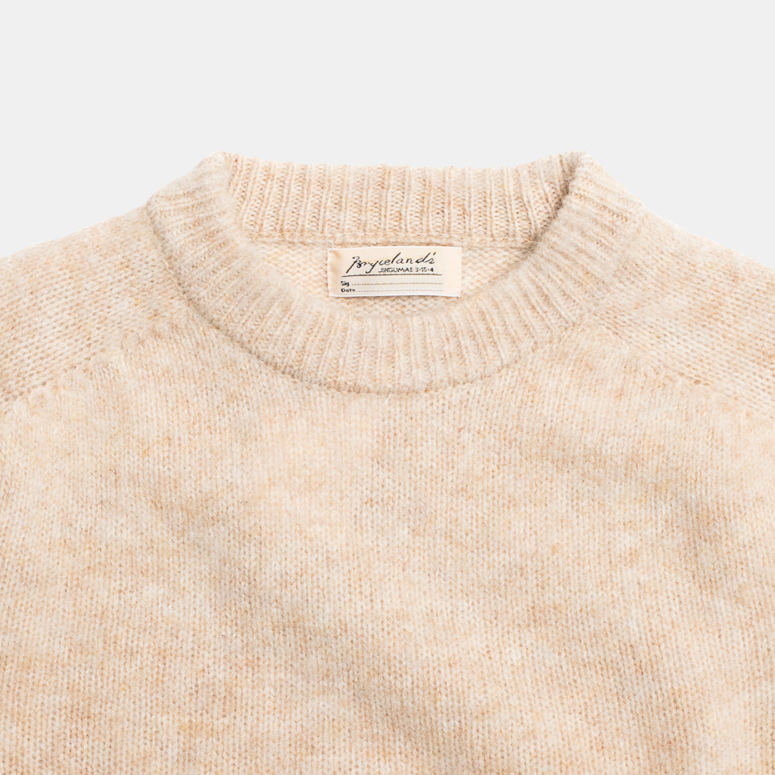 Shaggy Shetland Sweater Tusk - Image 2