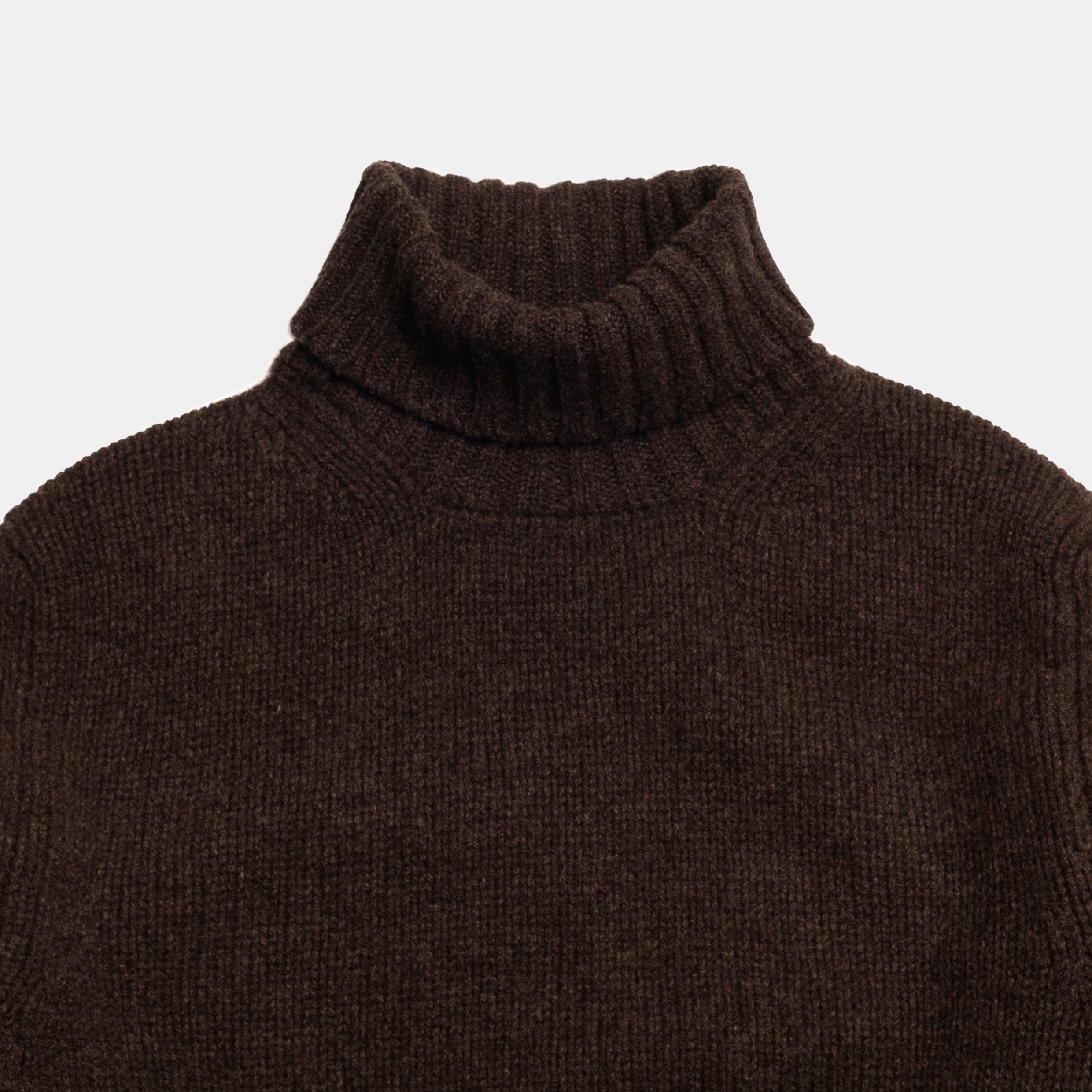 RAF Rollneck Pullover Cocoa - Image 2