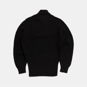 RAF Shawl Collar Pullover Black