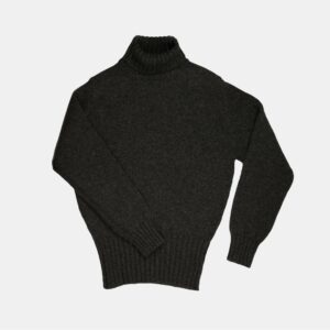 RAF Rollneck Pullover Charcoal